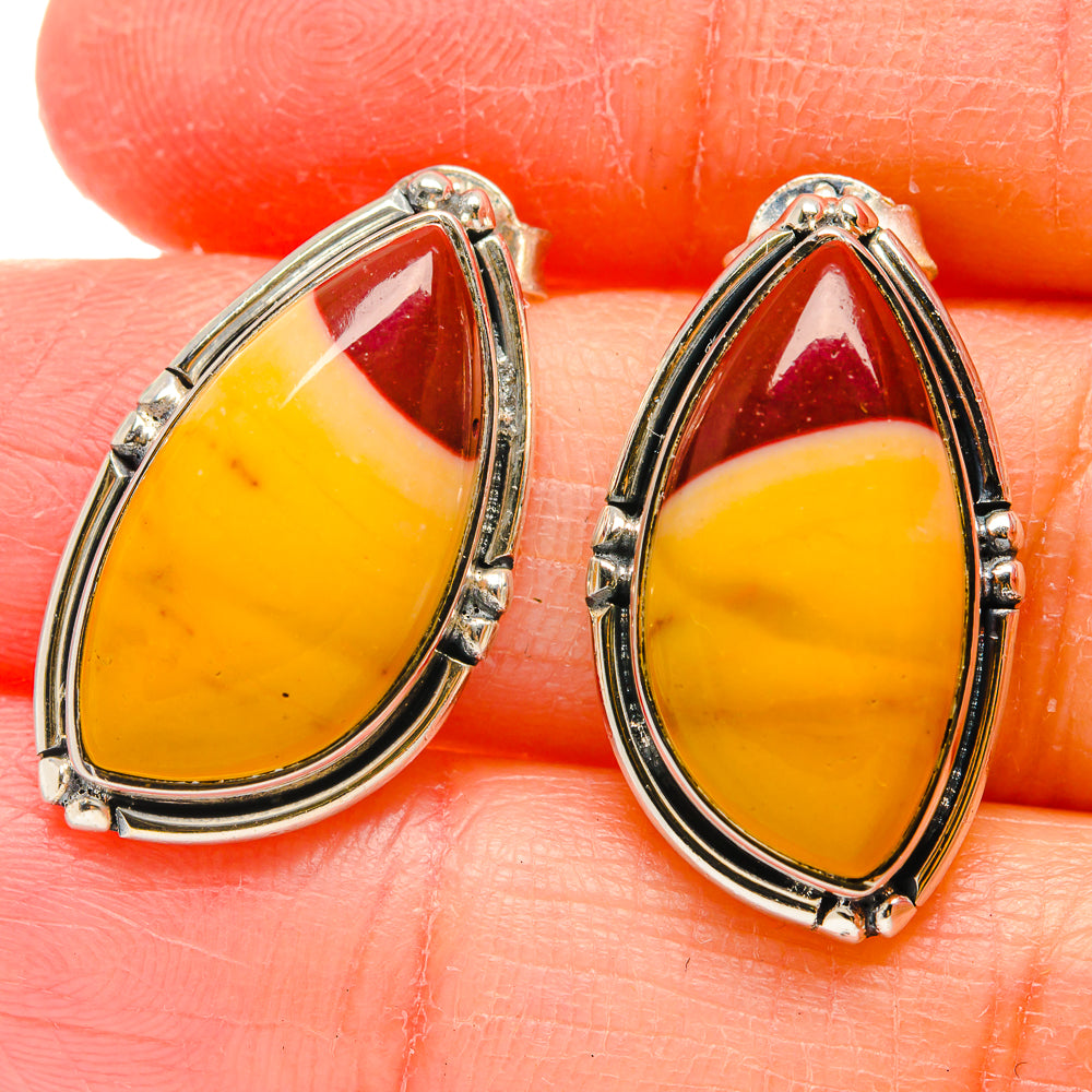 Mookaite Earrings handcrafted by Anasilvercos - EARR422537