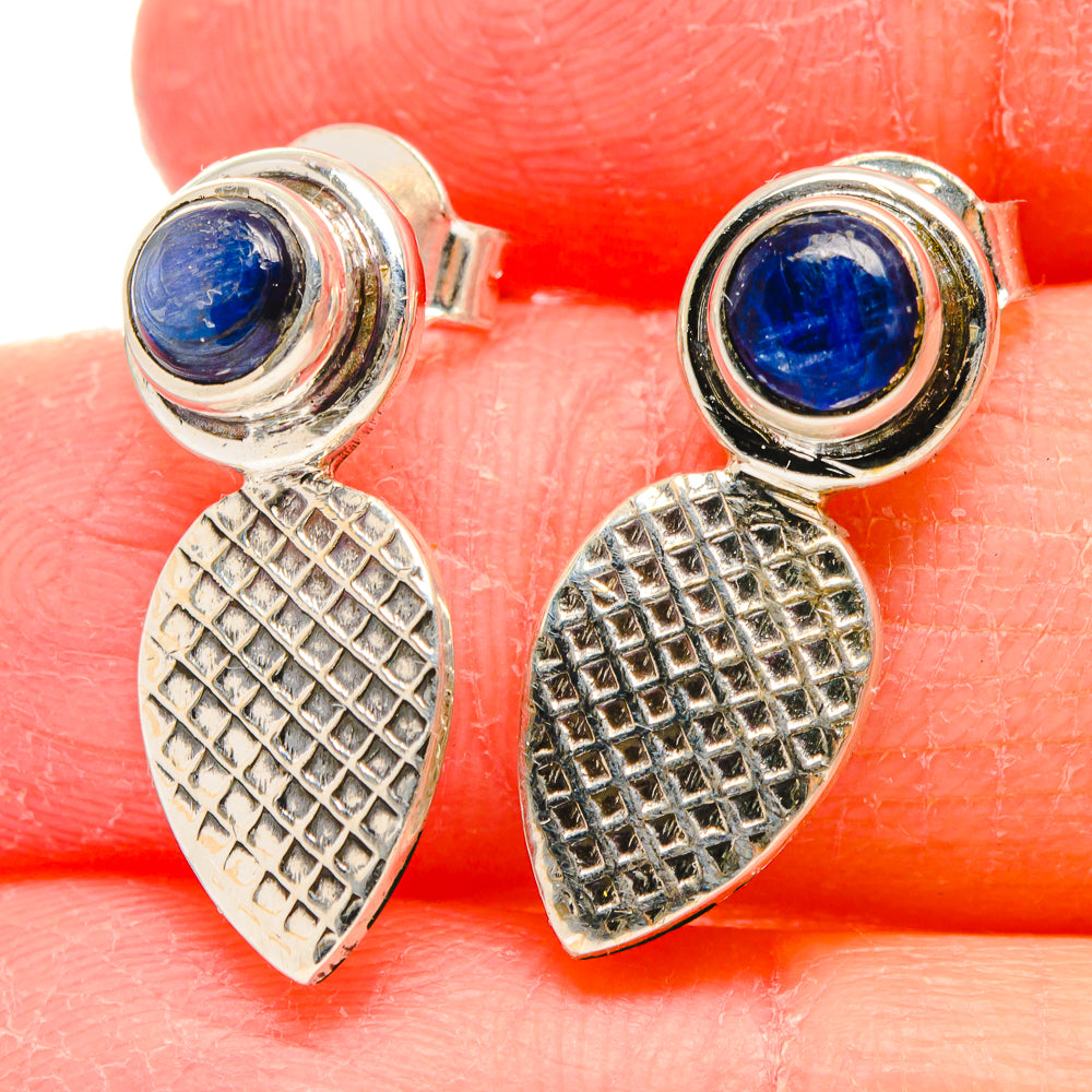 Kyanite Earrings handcrafted by Anasilvercos - EARR422577