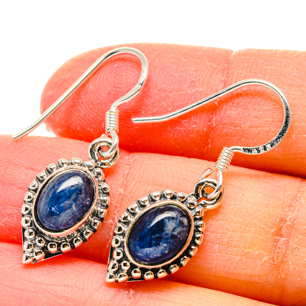 Kyanite Earrings handcrafted by Anasilvercos - EARR422582