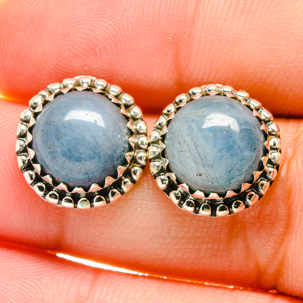 Aquamarine Earrings handcrafted by Anasilvercos - EARR422615