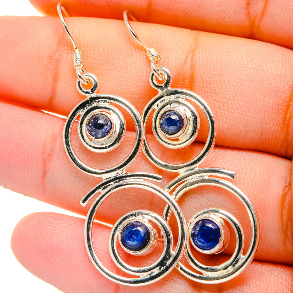 Kyanite Earrings handcrafted by Anasilvercos - EARR422709