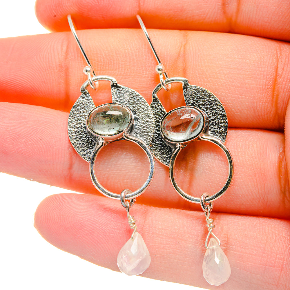 Aquamarine Earrings handcrafted by Anasilvercos - EARR422714
