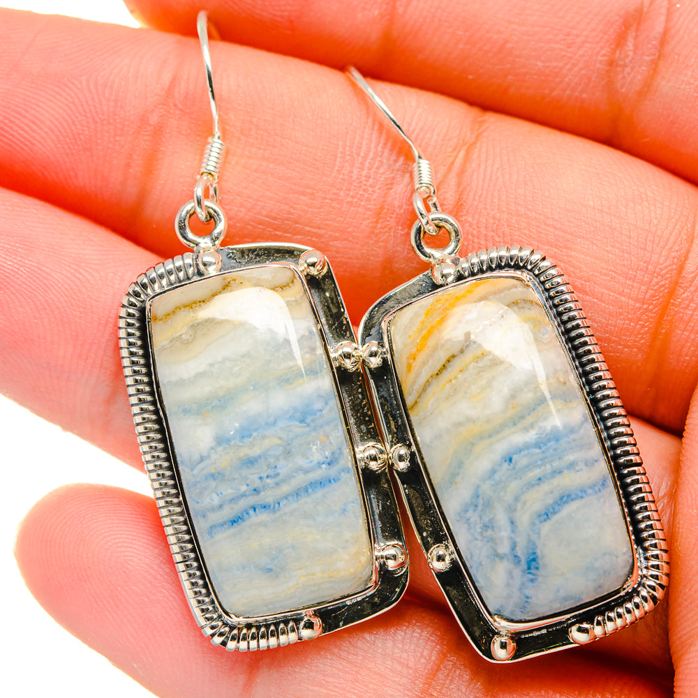 Owyhee Opal Earrings handcrafted by Anasilvercos - EARR422753