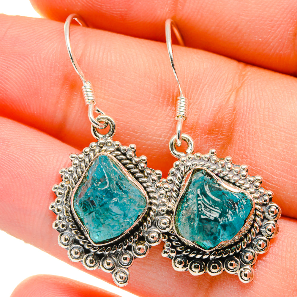 Apatite Earrings handcrafted by Anasilvercos - EARR422768