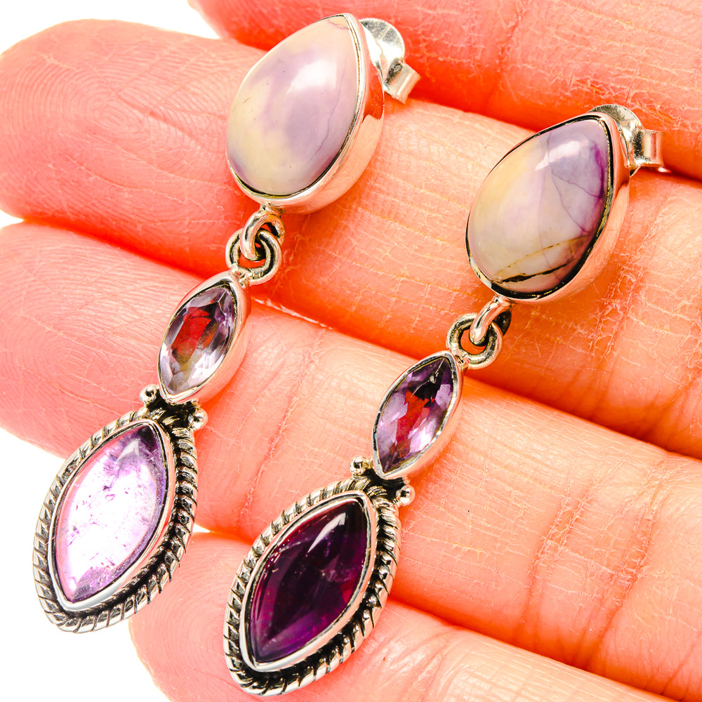 Tiffany Stone Earrings handcrafted by Anasilvercos - EARR422794