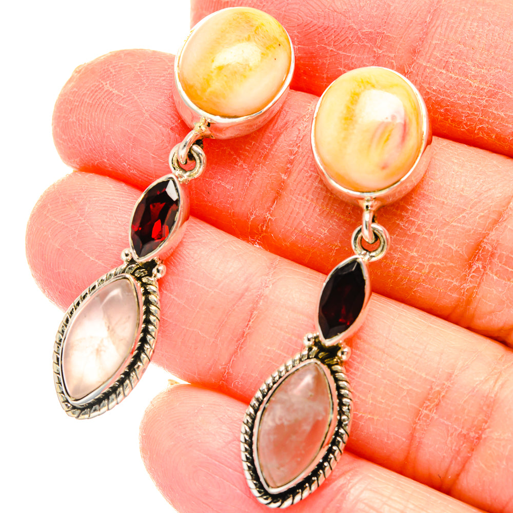 Mookaite Earrings handcrafted by Anasilvercos - EARR422801