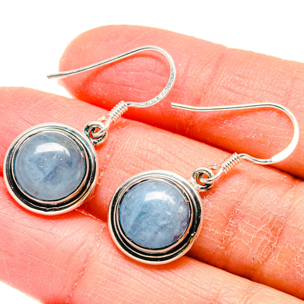 Aquamarine Earrings handcrafted by Anasilvercos - EARR422853