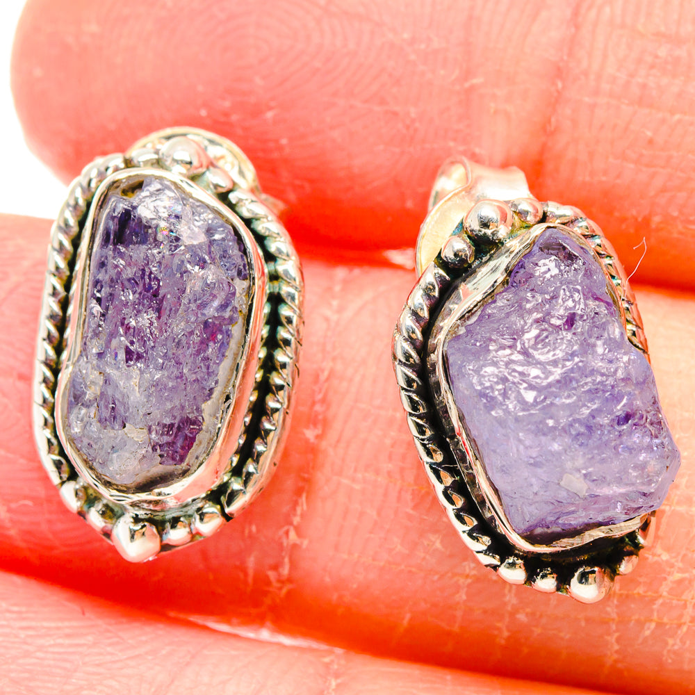 Tanzanite Earrings handcrafted by Anasilvercos - EARR422861
