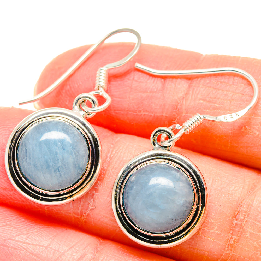 Aquamarine Earrings handcrafted by Anasilvercos - EARR422880