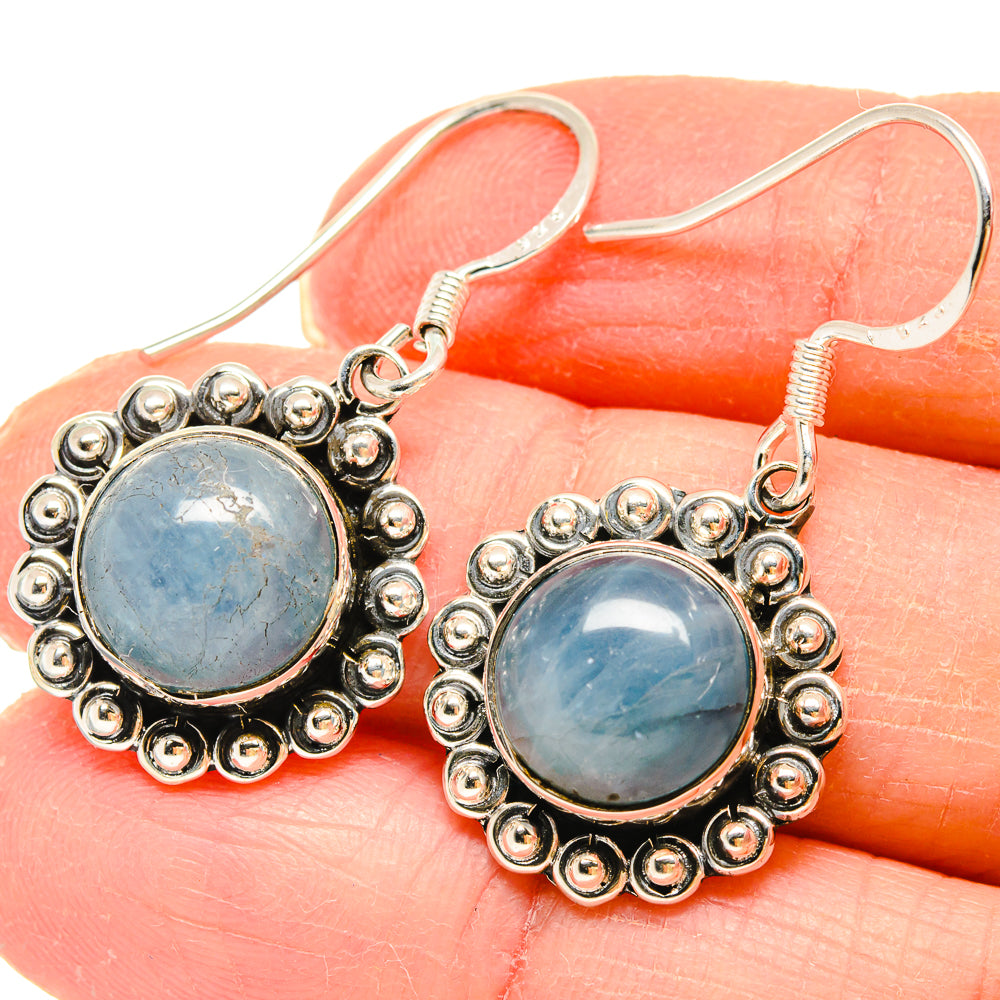 Aquamarine Earrings handcrafted by Anasilvercos - EARR422922