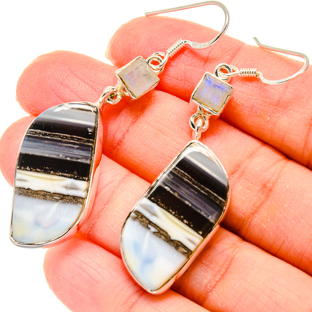 Owyhee Opal Earrings handcrafted by Anasilvercos - EARR422948