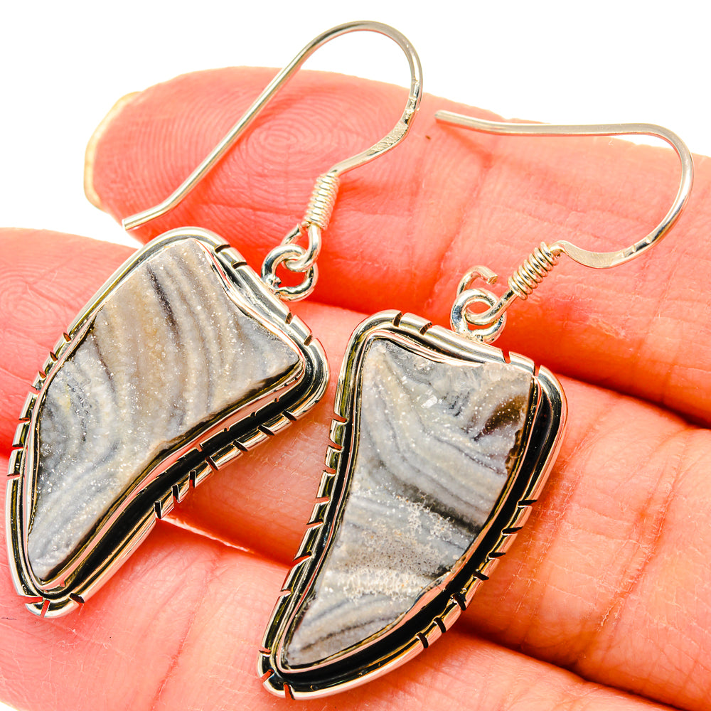 Desert Druzy Earrings handcrafted by Anasilvercos - EARR422961