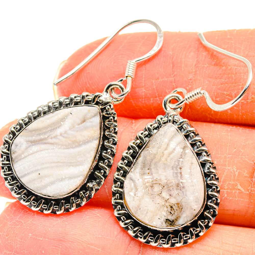 Desert Druzy Earrings handcrafted by Anasilvercos - EARR423027