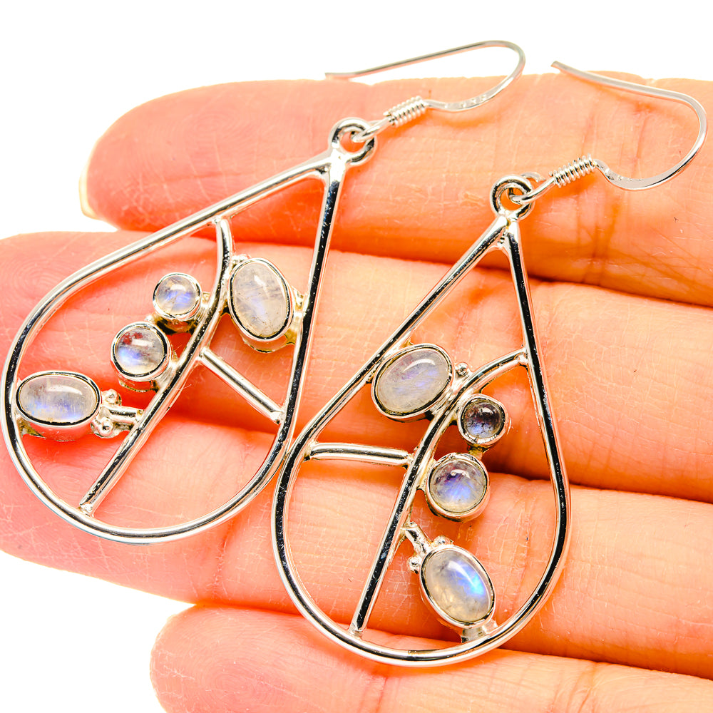 Labradorite Earrings handcrafted by Anasilvercos - EARR423057