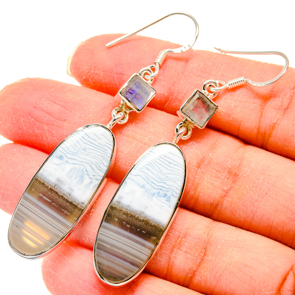 Owyhee Opal Earrings handcrafted by Anasilvercos - EARR423058