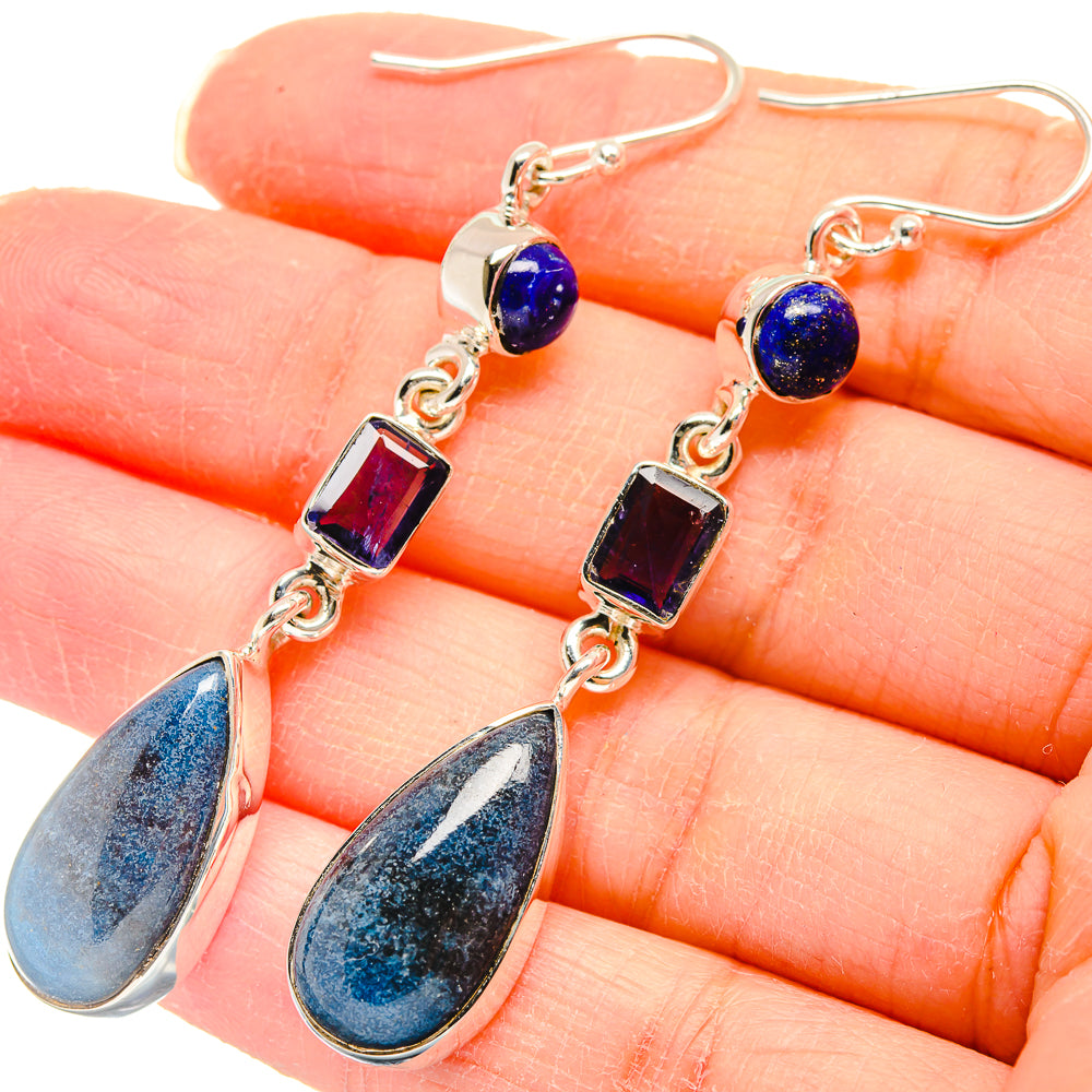 Apatite Earrings handcrafted by Anasilvercos - EARR423063