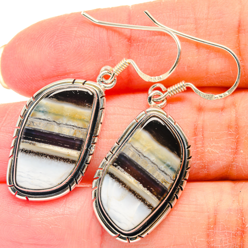 Owyhee Opal Earrings handcrafted by Anasilvercos - EARR423125