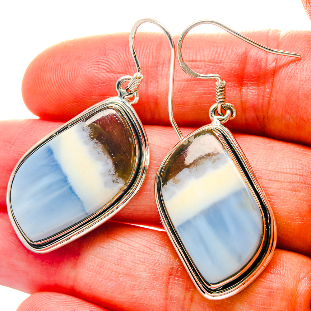 Owyhee Opal Earrings handcrafted by Anasilvercos - EARR423253