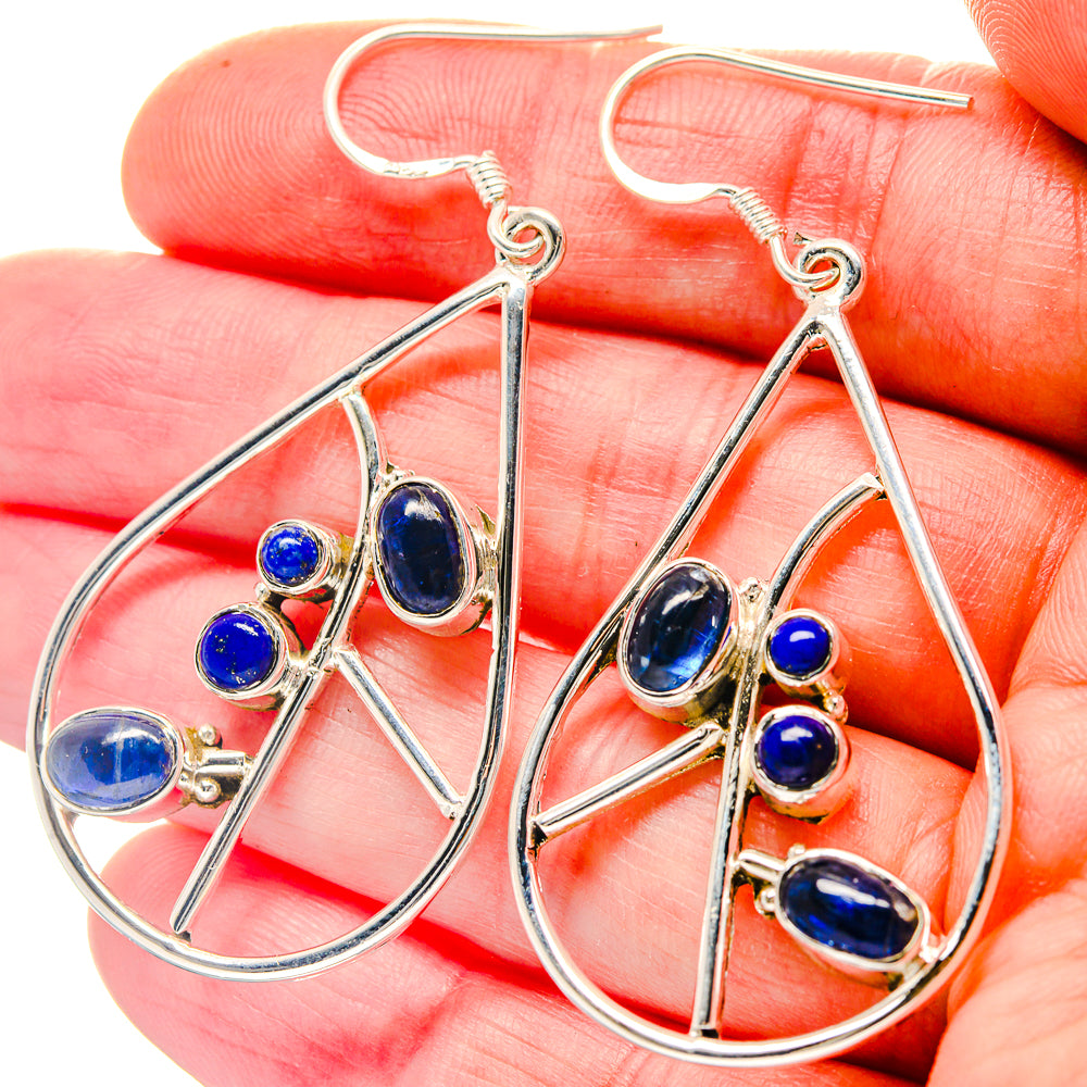 Kyanite Earrings handcrafted by Anasilvercos - EARR423260