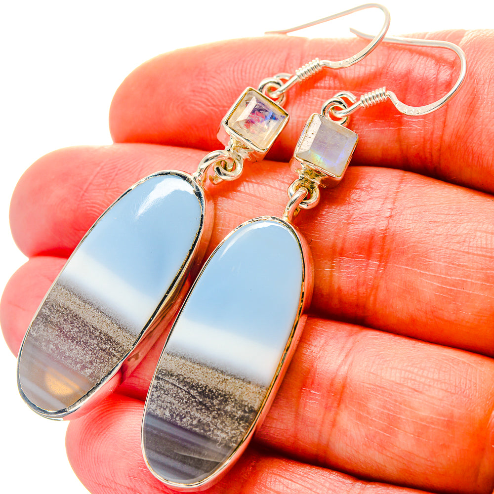 Owyhee Opal Earrings handcrafted by Anasilvercos - EARR423288