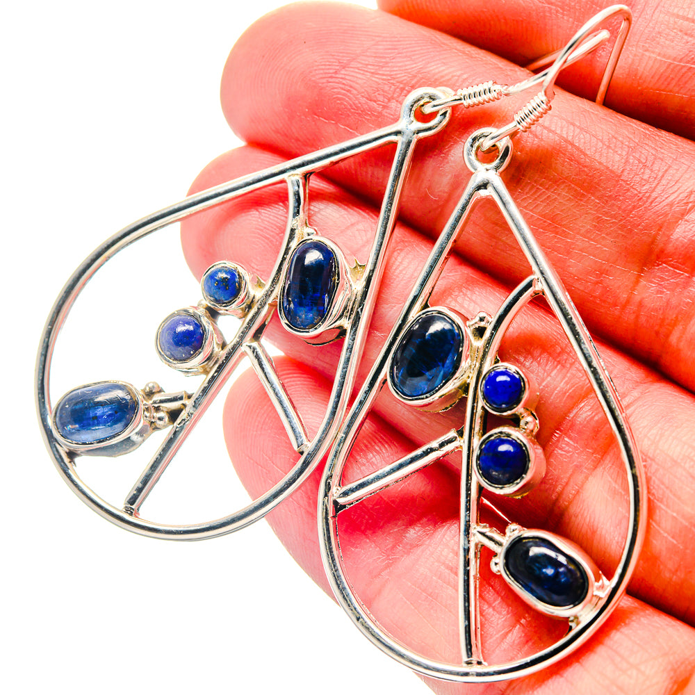 Kyanite Earrings handcrafted by Anasilvercos - EARR423308