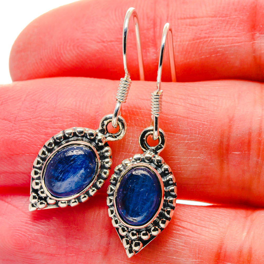 Kyanite Earrings handcrafted by Anasilvercos - EARR423326