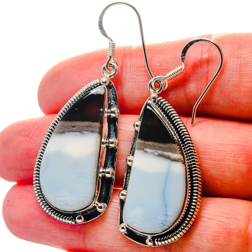 Owyhee Opal Earrings handcrafted by Anasilvercos - EARR423349
