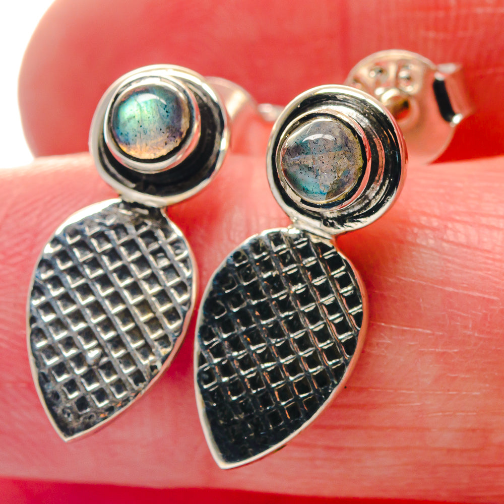 Labradorite Earrings handcrafted by Anasilvercos - EARR423354