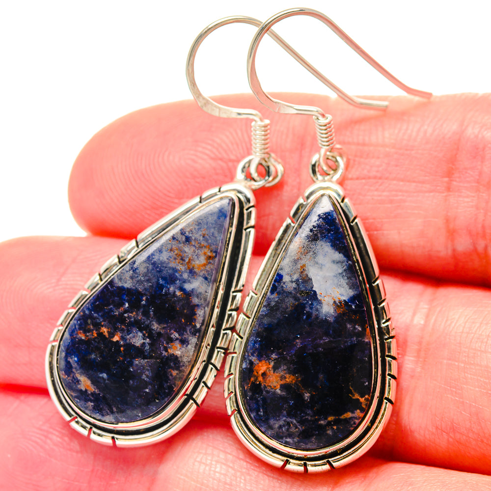 Tibetan Turquoise Pendants handcrafted by Anasilvercos - EARR423420