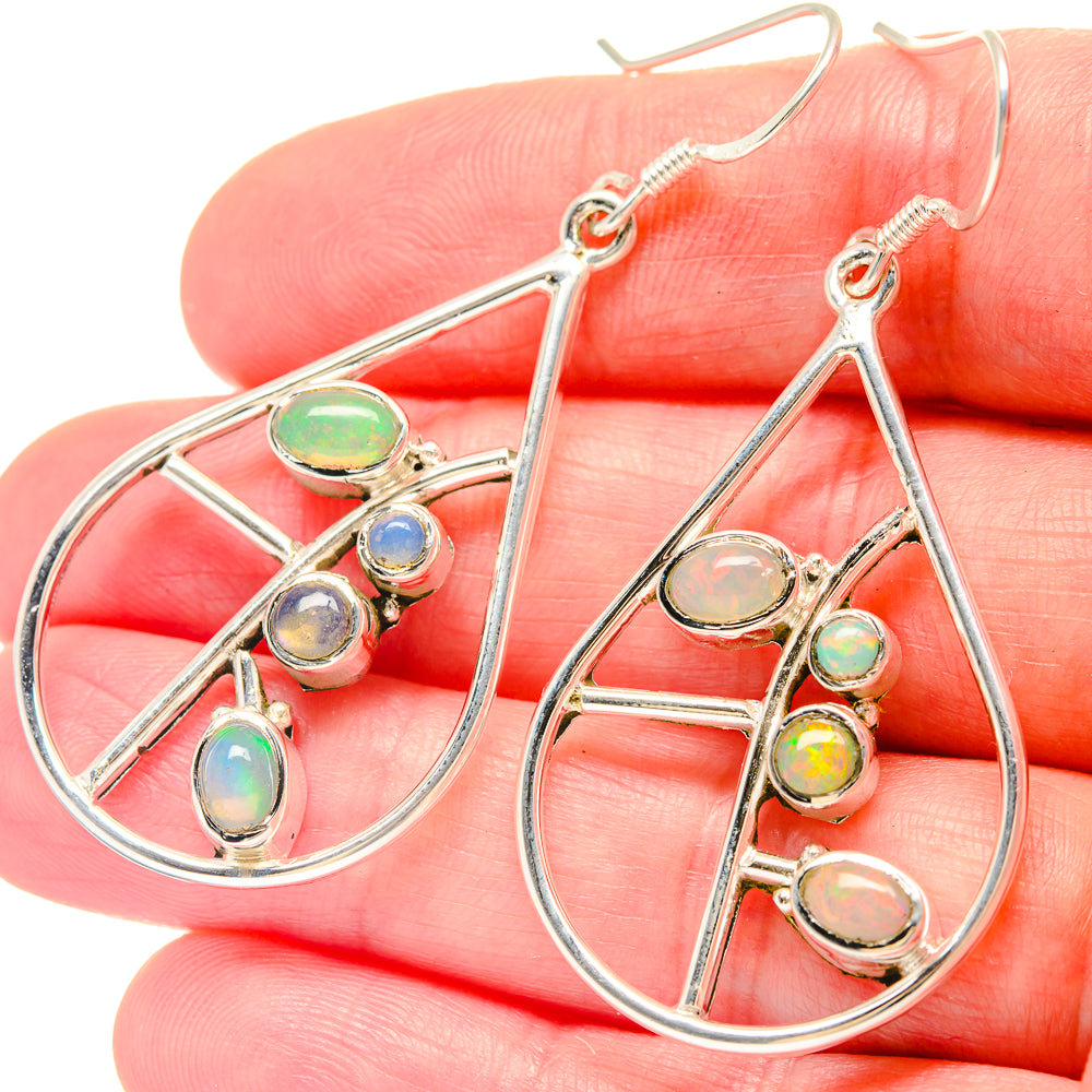 Labradorite Rings handcrafted by Anasilvercos - EARR423422