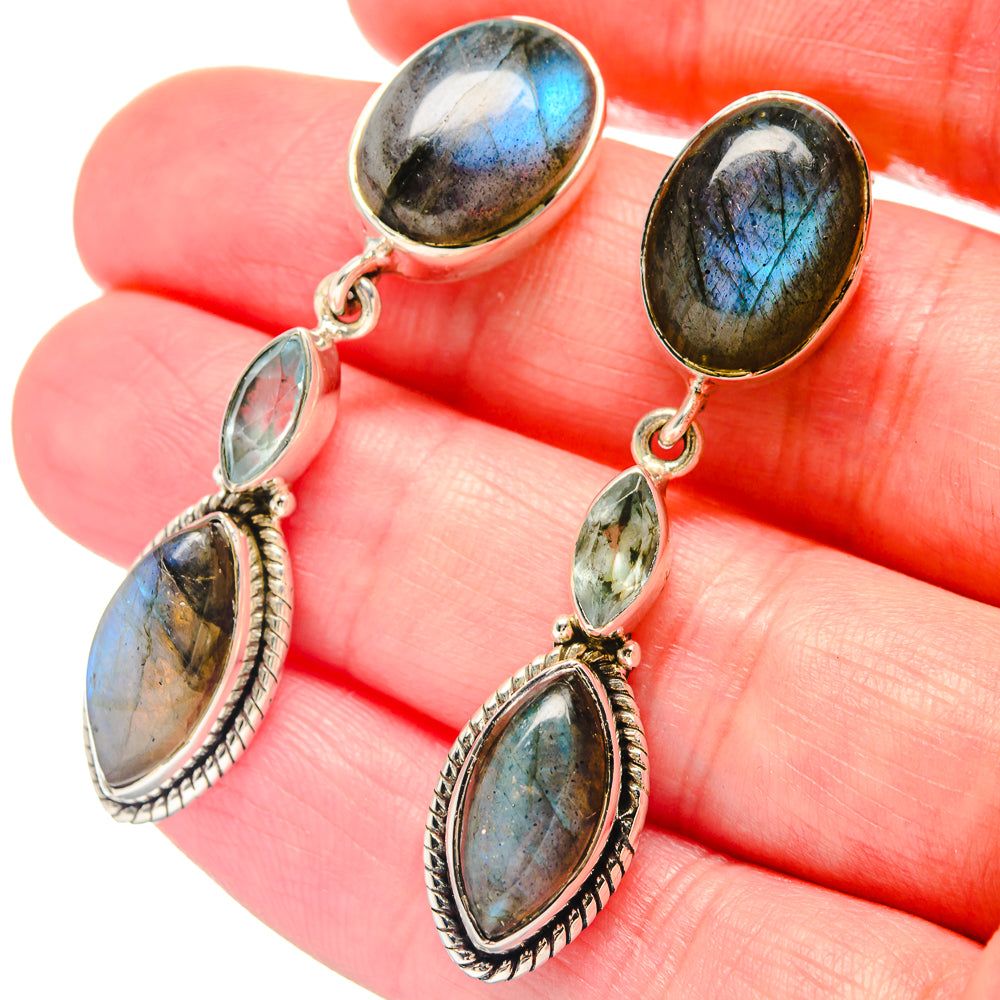 Atlantisite Pendants handcrafted by Anasilvercos - EARR423425