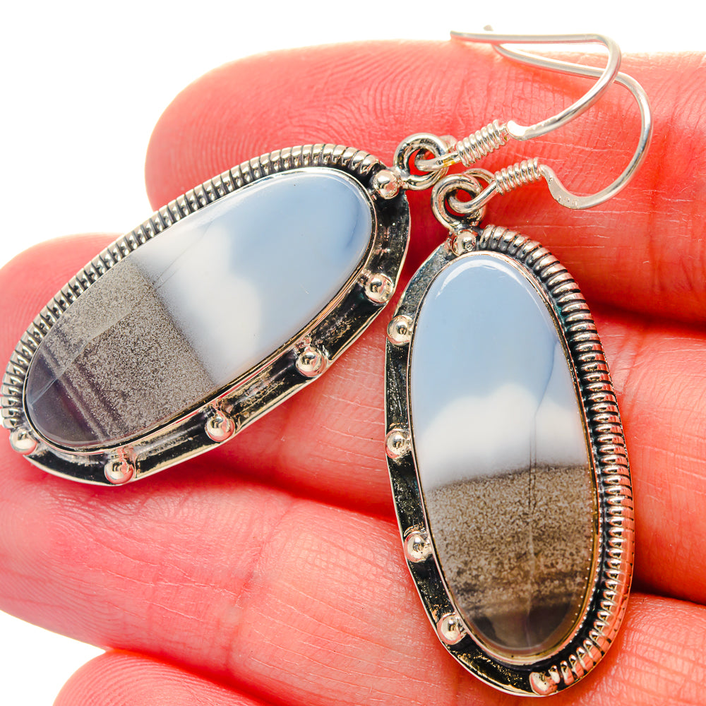 Mother Of Pearl, Citrine, Apatite Earrings handcrafted by Anasilvercos - EARR423473