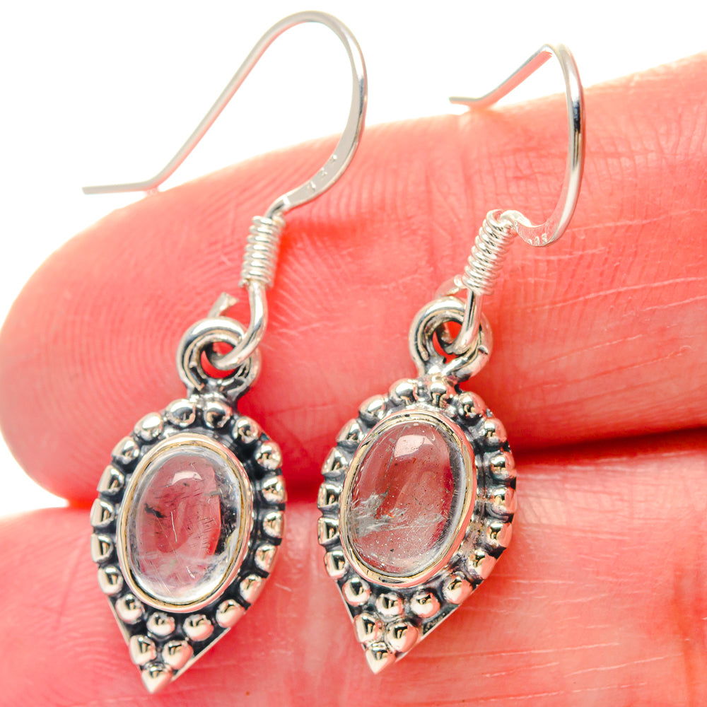 Rainbow Moonstone Pendants handcrafted by Anasilvercos - EARR423491