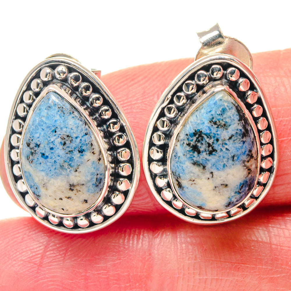 Coconut Geode Druzy Earrings handcrafted by Anasilvercos - EARR423501