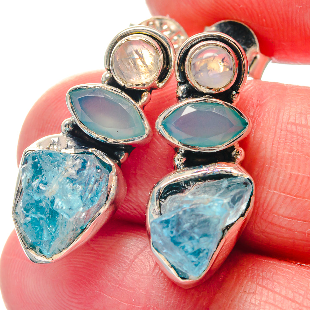 Wild Horse Jasper Earrings handcrafted by Anasilvercos - EARR423510