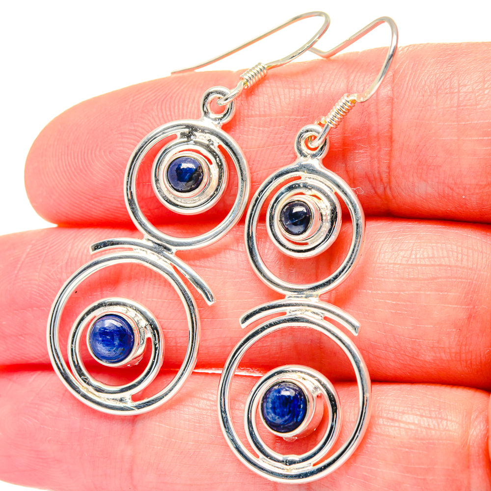 Kyanite Earrings handcrafted by Anasilvercos - EARR423521