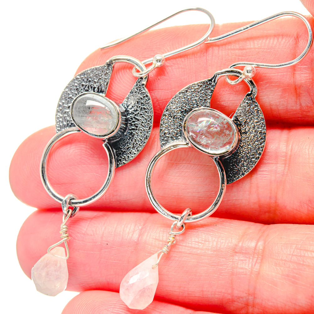 Aquamarine Earrings handcrafted by Anasilvercos - EARR423554