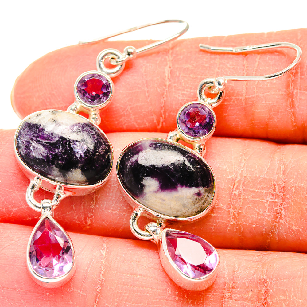Kammererite Earrings handcrafted by Anasilvercos - EARR423783