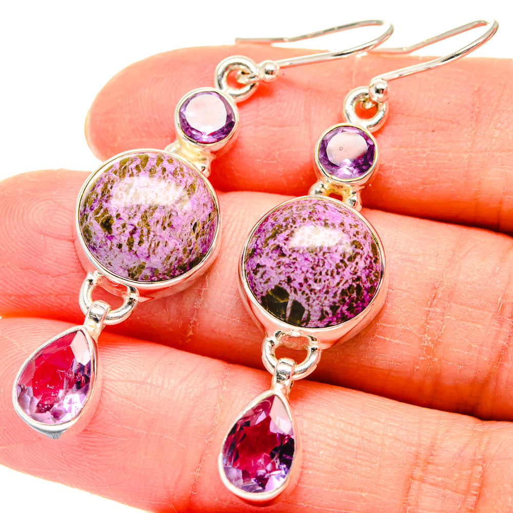 Stichtite Earrings handcrafted by Anasilvercos - EARR423791