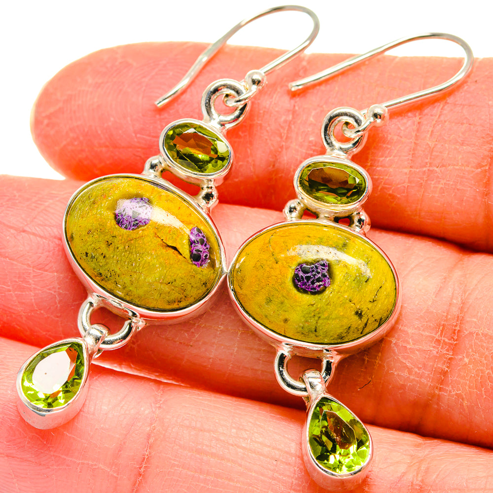 Atlantisite Earrings handcrafted by Anasilvercos - EARR423822