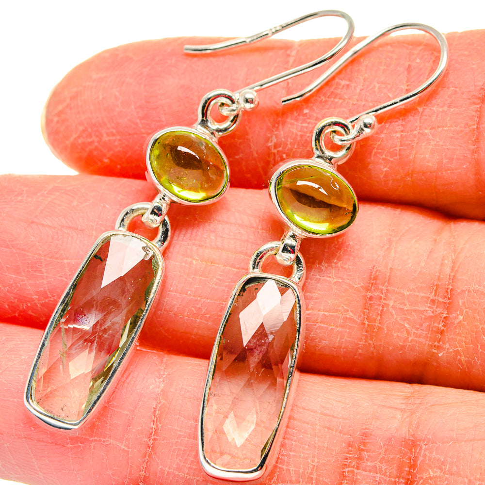 White Quartz Earrings handcrafted by Anasilvercos - EARR423853