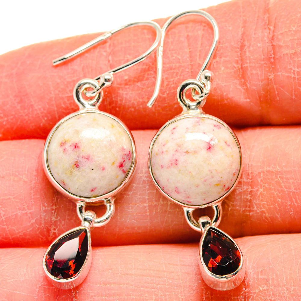 Cinnabar Earrings handcrafted by Anasilvercos - EARR423861
