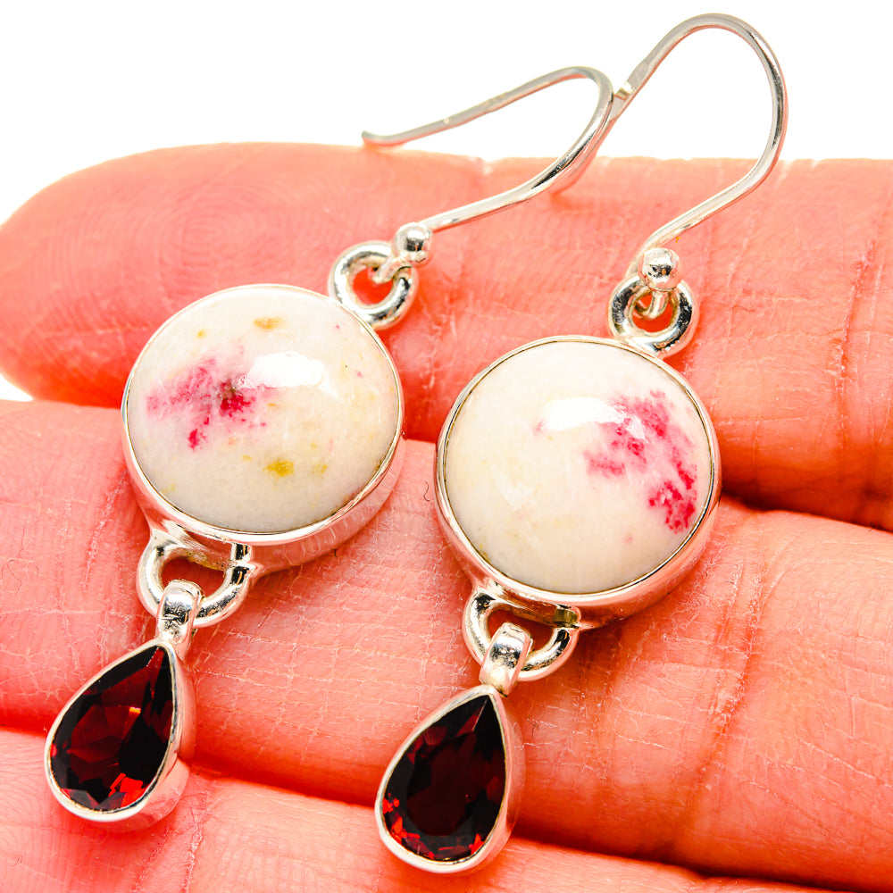 Cinnabar Earrings handcrafted by Anasilvercos - EARR423917