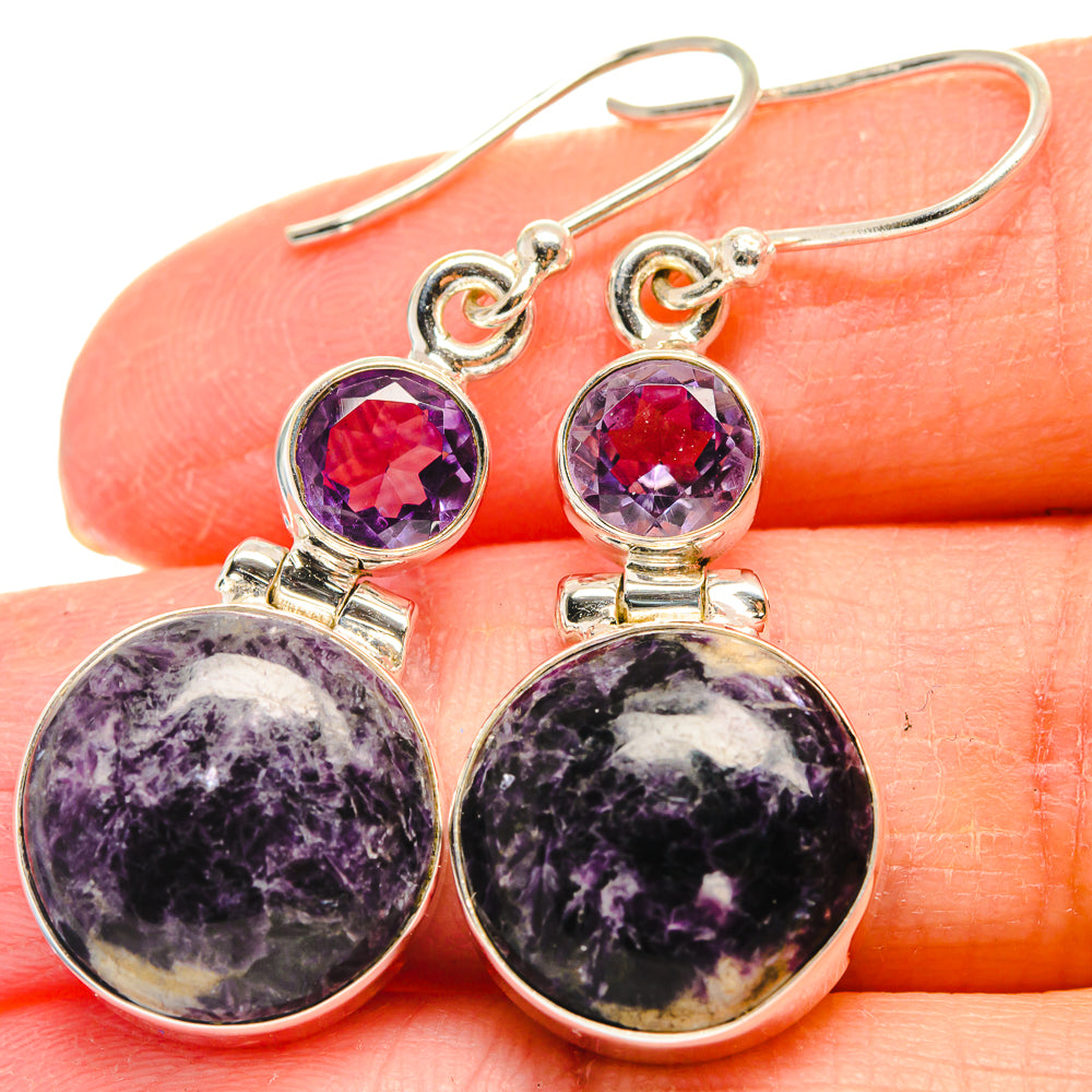 Kammererite Earrings handcrafted by Anasilvercos - EARR424277