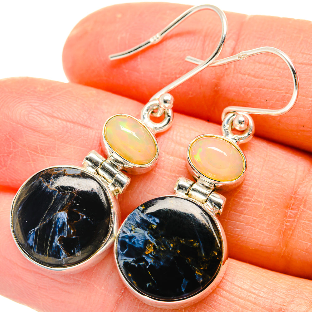 Pietersite Earrings handcrafted by Anasilvercos - EARR424663