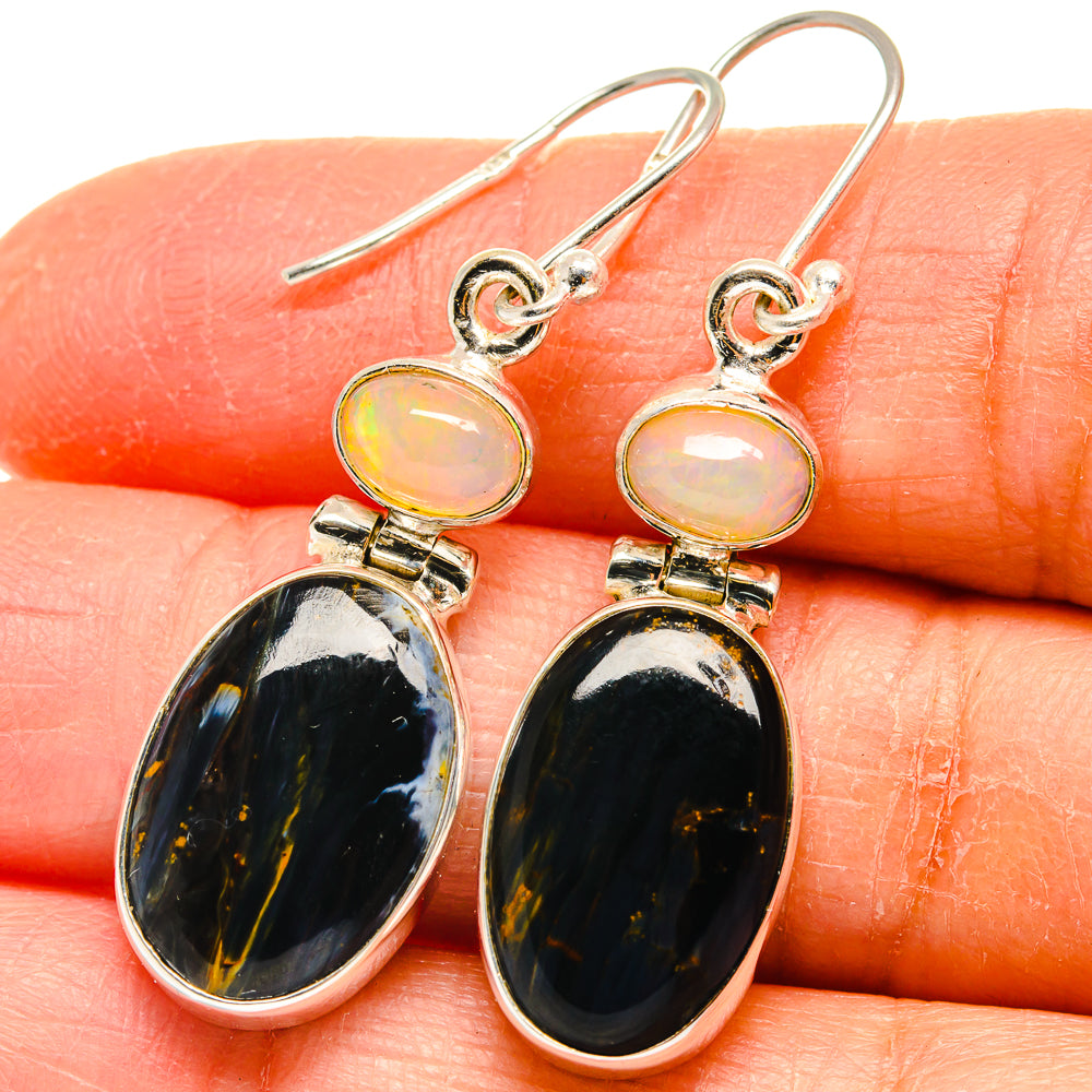 Pietersite Earrings handcrafted by Anasilvercos - EARR424744