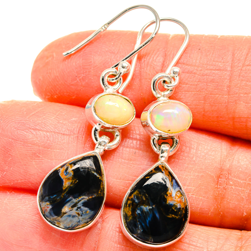 Pietersite Earrings handcrafted by Anasilvercos - EARR424775