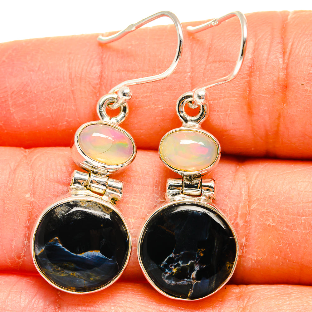 Pietersite Earrings handcrafted by Anasilvercos - EARR424831