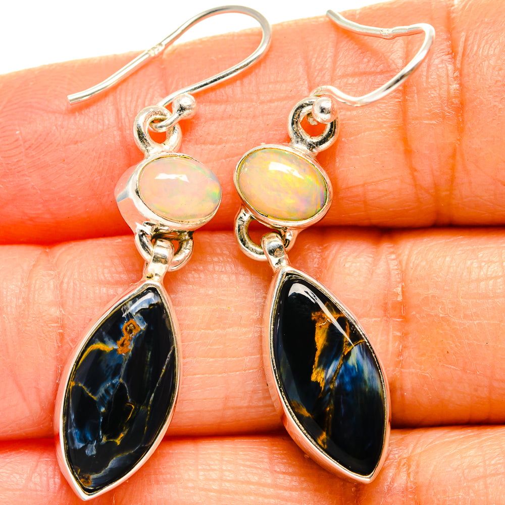 Pietersite Earrings handcrafted by Anasilvercos - EARR424953