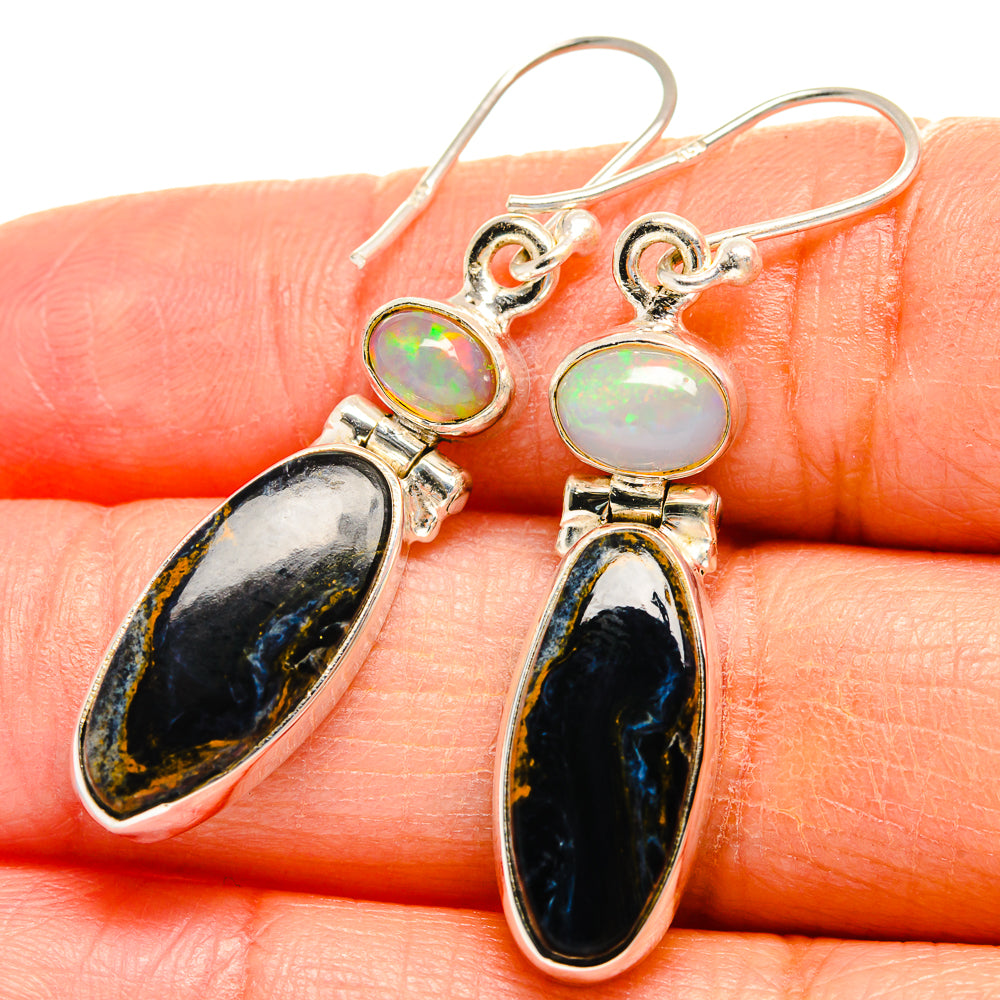 Pietersite Earrings handcrafted by Anasilvercos - EARR425023